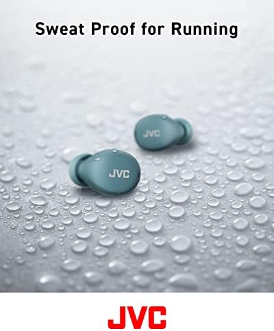 JVC Gumy Mini True Wireless Earbuds – Ultra-Light Bluetooth Headphones with Neodymium Drivers, 23-Hour Battery for Uninterrupted Music, IPX4 Water-Resistant Design Perfect for Active Lifestyles, Effortless Device Pairing for On-the-Go Listening