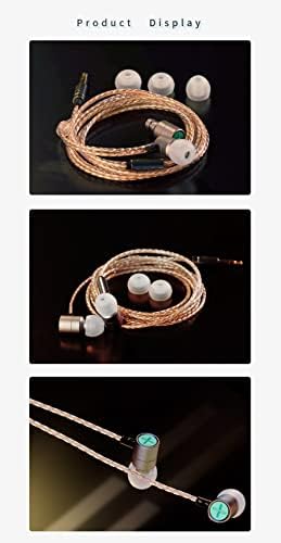 Transform Your Listening Journey with keephifi BLON BL-T3 High Fidelity In-Ear Monitors – Premium 11 mm Copper Clad Diaphragm for Deep Bass and Crystal Clear Vocals, Ergonomically Crafted for All-Day Comfort, Perfectly Suited for Sports, Gaming, and Music Enthusiasts, Enhanced Device Compatibility Featuring Built-in Mic for Effortless Hands-Free Communication – Lightweight Yet Durable Design to Complement Your Active Lifestyle