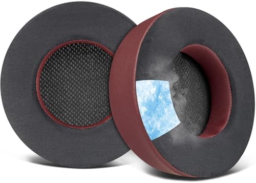 Upgrade Your Gaming Experience with SOULWIT Cooling Gel Ear Pads for Corsair Virtuoso RGB Wireless XT SE – Premium Noise Isolation Cushions for Enhanced Comfort and Performance, Ergonomically Designed for Long Sessions, Easy Installation, Sleek Black Finish