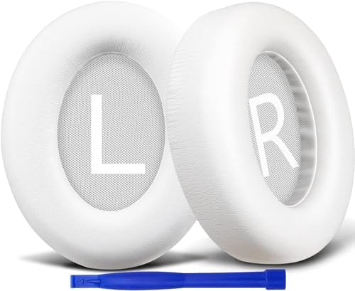 Ultimate Comfort Upgrade: Premium Replacement Earpads for Bose 700 Wireless Headphones – High-Density Noise-Cancelling Foam with Luxurious Protein Leather | Perfect Fit for Extended Listening & Enhanced Audio Performance – Stylish Silver Design