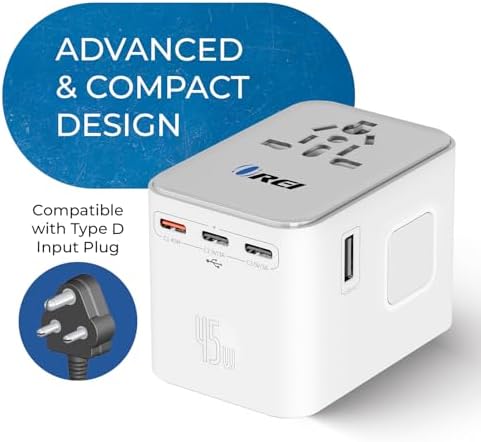 OREI Switzerland Travel Plug Adapter with Dual USB Ports – Ultimate Type J Charging Solution for USA Devices – Fast, Efficient Power for i Phones, Laptops, Tablets & More – Essential Travel Accessory for Hassle-Free Connectivity