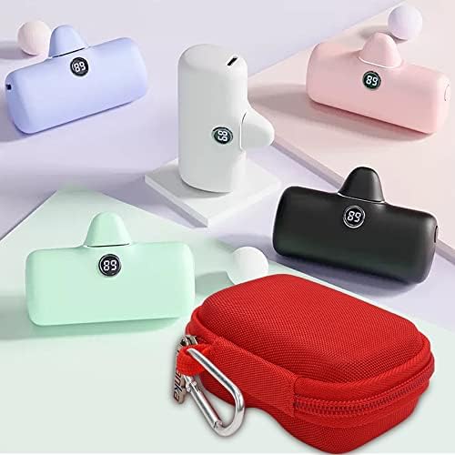 Khanka Premium Hard Travel Case for i WALK, Charmast, KKD, Abnoys, VEGER, Taegila Portable Chargers – Shockproof Storage Solution for 3350-8000 m Ah Power Banks (Blue) – Ultimate Protection and Organization on the Go