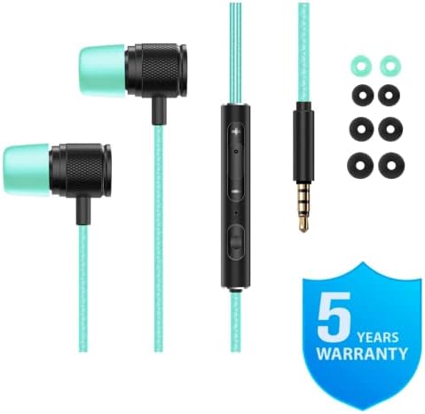 LUDOS Ultra Magnetic USB-C Earbuds for i Phone 16 & Samsung Galaxy – Superior Sound Performance with 5-Year Warranty, Ergonomic Comfort for All-Day Use, Tangle-Free Magnetic Design for Music and Calls – Sleek Black Finish