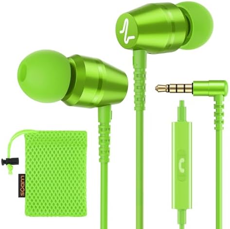 LUDOS OMNITONE USB-C Earbuds – Rich Sound Quality & Comfortable Fit for i Phone 16 & Samsung Galaxy S24 – Noise-Canceling Technology, Ergonomic Design, 5-Year Warranty – Turquoise – Perfect for Music, Gaming, and Calls with Quick USB-C Connectivity and Wide Device Compatibility