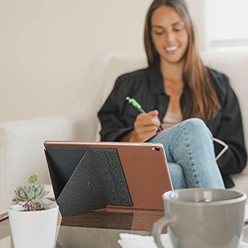 Revolutionize Your Tablet Experience with the MOFT Invisible Adhesive Slim Stand – Adjustable Support for Tablets Up to 12.9” in Space Gray – Perfect Blend of Portability, Style, and Functionality for Seamless On-the-Go Use