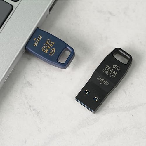 TEAMGROUP S5 256 GB USB 3.2 Gen 1 Flash Drive – High-Speed External Data Storage with 140 MB/s Read Speed, Compact & Durable USB Memory Stick for Effortless File Transfers and Backups, Ideal for Computers and Laptops