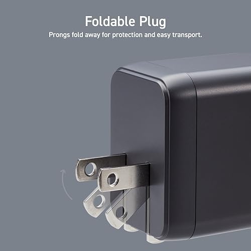 Ultra-Fast ELECOM 150 W USB-C Wall Charger Block – Compact Multi-Port Ga N II Adapter for Rapid Charging of Laptops, Tablets, i Phones & More – Enhanced Safety Features for All Devices – Perfect for On-the-Go Charging Solutions