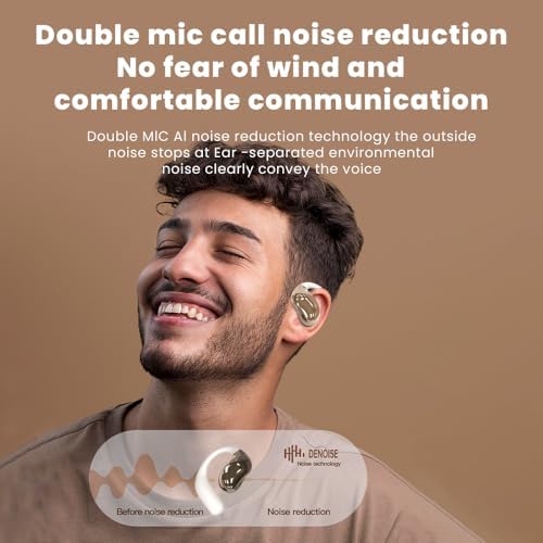 Innovative Bone Conduction Fitness Earbuds – IPX7 Waterproof Bluetooth 5.4 Wireless Headphones with Touch Controls for Optimal Comfort and Awareness During Workouts – Elevate Your Athletic Experience with Open Ear Design