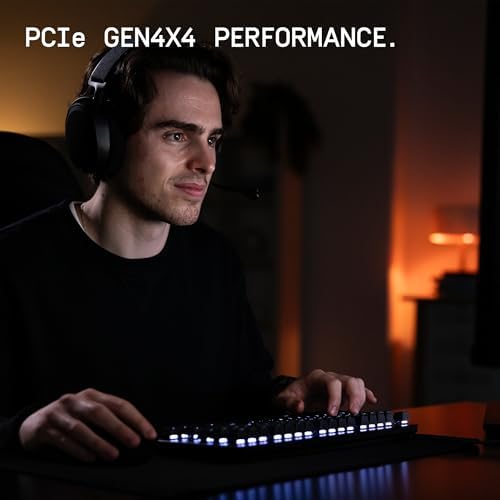 Unlock Epic Gaming Performance with WD_BLACK 500 GB SN7100 NVMe SSD – Blazing Fast Gen4 PCIe Drive for Seamless Gameplay at Up to 6,800 MB/s – Compact M.2 2280 Design for Enhanced Compatibility and Reliability – Elevate Your Gaming Rig Now!