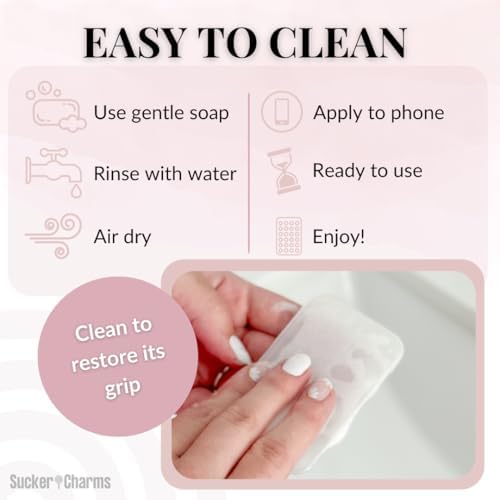 Lavender Fizz Silicone Phone Mount – Versatile Hands-Free Suction Holder for i Phone & Android – Ideal Tik Tok Filming & Video Call Accessory – Secure, Removable Grip for Effortless Mobile Use – Stylish & Functional Design for On-the-Go Convenience