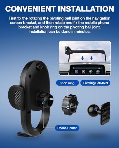 Autorder 360-Degree Rotating Car Phone Holder for Toyota Corolla 2019-2025 & Corolla Cross 2022-2025 – Hands-Free Air Vent Mount for Optimal Navigation & Communication – Durable & Sleek Design for Enhanced Driving Safety and Convenience