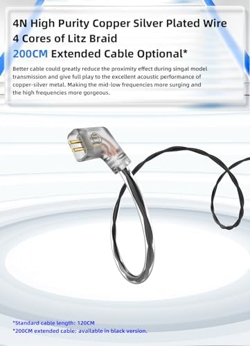 Transform Your Sound Journey with keephifi KBEAR Flash Hi-Fi Earphones – Premium Dual Driver Hybrid In-Ear Monitors in Stunning CNC Aluminum Alloy, Featuring Detachable 2 PIN-C Cable for Customization and Ergonomic Comfort for Extended Listening Sessions (Purple, Without Mic)