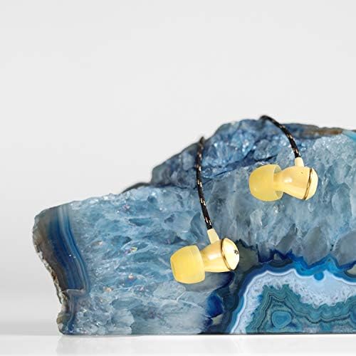 House of Marley Nesta Gold Noise-Cancelling Earbuds with Microphone – Premium Eco-Friendly Wireless Sound Experience for Ultimate Comfort and Connectivity