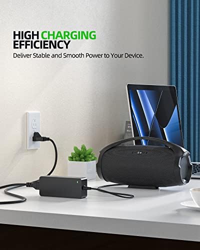 Versatile 90 W Power Supply Adapter for JBL Boombox 1 & 2 – Fast-Charging Replacement Cord for Superior Bluetooth Audio Performance and Enhanced Compatibility with Portable Wireless Speakers