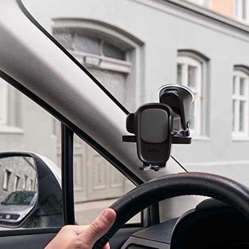 i Ottie Easy One Touch Signature CD Slot Car Phone Holder – Universal Smartphone Mount for i Phone, Google, Samsung, and More – Enhanced Stability, 360-Degree Viewing Angles, Quick One-Touch Access for Safe Driving