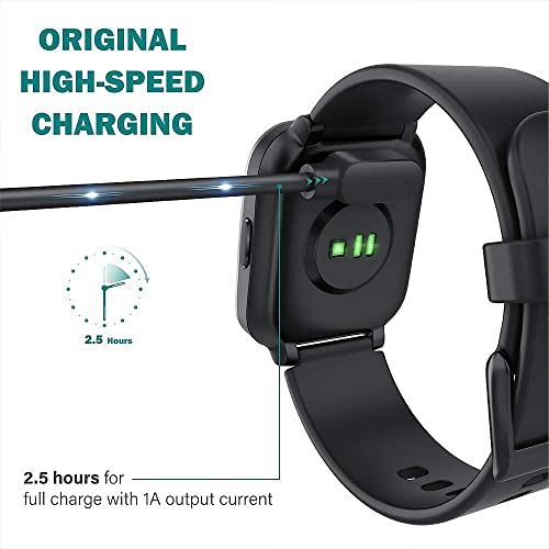 Effortless Power Management: HIRREO Military Smart Watch Rapid USB-C Magnetic Charger – High-Speed, Durable Charging Cable for Models FV14, I121, FV13, V99, FV15, DM1, DM2, EF7, TX1 – Optimal Travel Companion for Active Lifestyles