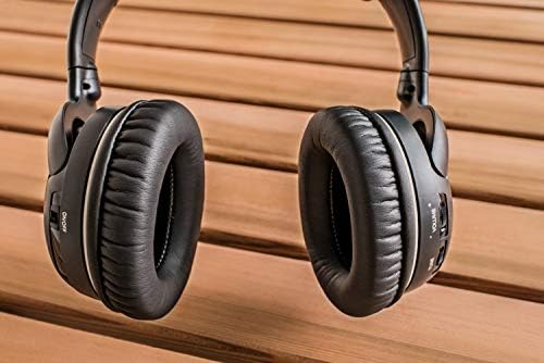 Upgrade Your Audio Experience: Premium Memory Foam Replacement Ear Pads for RS120, RS 110, and HDR120 Wireless Headphones – Enhanced Comfort and Sound Isolation with Durable ABS Rings for Long-lasting Performance