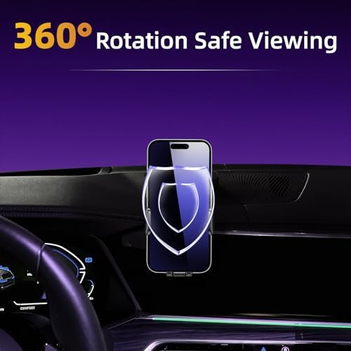 Premium Adjustable Car Phone Holder for 2008-2013 BMW X5 E70 & X6 E71 E72 – Perfectly Fits 4-7 Inch Smartphones, Enhanced Stability & Seamless Integration for Safe Driving Experience – Effortless Installation, Versatile Cradle Design for Hands-Free Navigation & Music Control