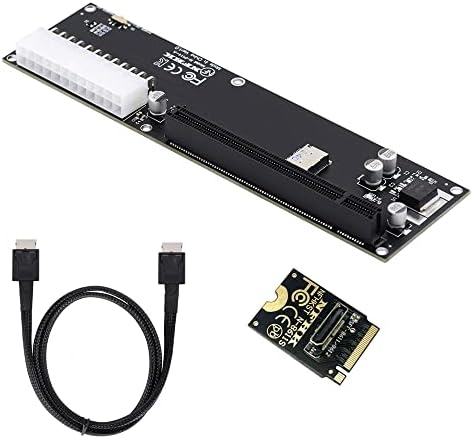Maximize SSD Performance with NFHK M.2 to Oculink Adapter – Dual 2-to-2 PCIe NVME/AHCI Connector for Enhanced Speed | Supports 2230/2242/2280/22110 mm Drives | Ideal for High-Performance Gaming & Content Creation | Plug-and-Play Installation for Seamless Upgrades | Durable, Compact Design for Reliable Connections