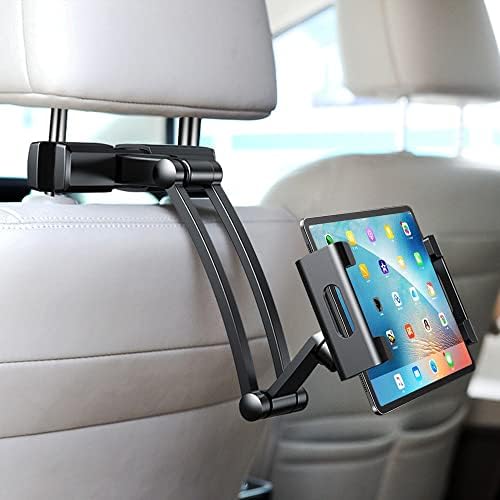 Revolutionize In-Car Entertainment with the Adjustable Tablet Holder for Car Headrest – Securely Mount Your Devices (5.27-10.24″) with 360-Degree Rotation and Customizable Viewing Angles for Ultimate Comfort and Engagement on Family Road Trips