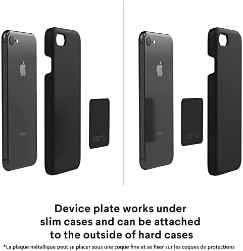 Kenu Airframe Magnetic Car Phone Holder for Air Vent – Ultimate 360-Degree Rotation Mount with 6 Strong Magnets and Reusable Steel Plate – Compatible with Latest i Phones, Samsung, and Android Devices – Enhance Driving Safety and Convenience with Sleek Design