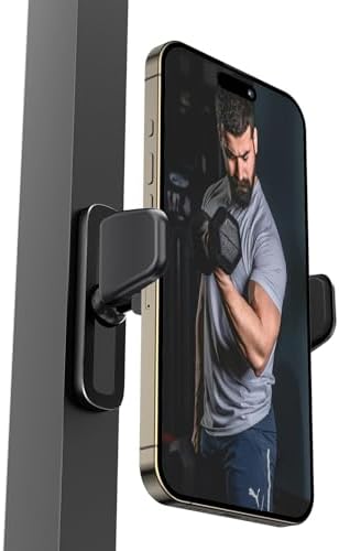 APPS2 Car Gym Magnetic Phone Holder – 360-Degree Adjustable Mount for Smartphones (4.7-6.5″) – Durable Alloy Base & Joint – Sleek Design for Enhanced Safety & Convenience on the Road – Optimal Viewing Angles for Navigation & Hands-Free Calls – Reliable Magnetic Grip for Secure Smartphone Support – Compact Gym Phone Accessory for Easy Installation & Use – Elevate Your Driving Experience with Robust Performance & Stylish Aesthetics