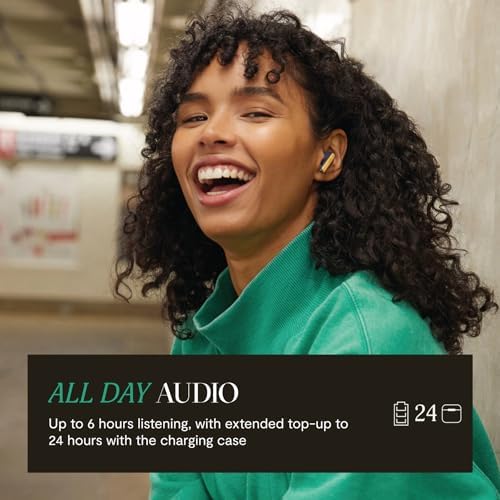 House of Marley Little Bird Eco-Conscious True Wireless Earbuds – Exceptional Audio Quality with Touch Controls, Integrated Mic, 24-Hour Battery Life, and USB-C Fast Charging – Ideal for Gamers and Music Enthusiasts (Red) – Experience Sustainable Sound Innovation for Everyday Use