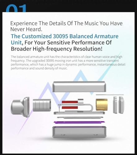 Elevate Your Audio Experience with KZ ZSN Pro X Wired Earbuds – Premium Hybrid IEMs Featuring 1 BA & 1 DD for Rich Bass and Crystal Clear Sound, Ergonomic Comfort for All-Day Wear, Detachable Cable for Personalization, Perfect for Musicians and Audiophiles, Stylish Gold Finish Enhancing Device Compatibility