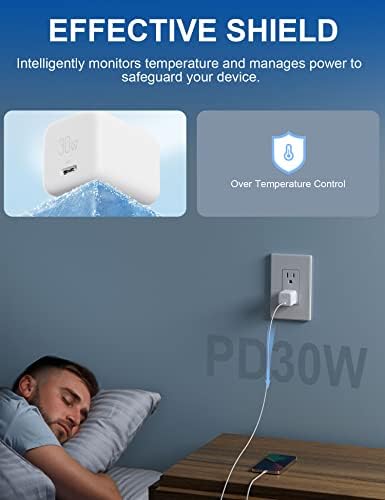 High-Speed 65 W USB-C Ga N Charger Cube with Foldable Plug – PD Power Delivery Fast Charging Block for i Phone, i Pad, Mac Book Pro, Galaxy, Pixel & More – Compact, Lightweight & Durable Travel-Friendly Design with Included USB-C Cable