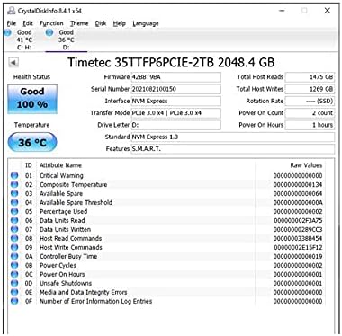Timetec 512 GB NVMe PCIe Gen3 M.2 2280 SSD – Unmatched Speed and Reliability for Gamers and Creators – Experience Blazing Read Speeds of Up to 2,000 MB/s and Write Speeds of 1,600 MB/s – Perfect Upgrade for Enhanced Performance and Seamless Multitasking in PCs and Laptops – Elevate Your Data Storage with Advanced 3 D NAND Technology for Lasting Durability and Lightning-Fast Transfers – Compact M.2 2280 Form Factor Designed for Effortless Installation and Maximum Compatibility – Transform Your Workflow and Gaming Experience with a High-Performance Solid State Drive That Redefines Speed and Efficiency.
