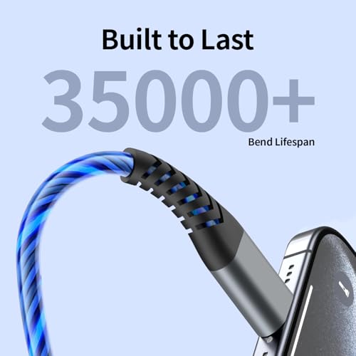 Elevate Your Charging Experience with the 6 ft USB C to USB C Fast Charging Cable – Featuring LED Status Indicator, 3 A Power Delivery for i Phone 15/15 Pro, Mac Book, and Samsung Galaxy S23 – Durable, Tangle-Free Design for Effortless Connectivity at Home or Office