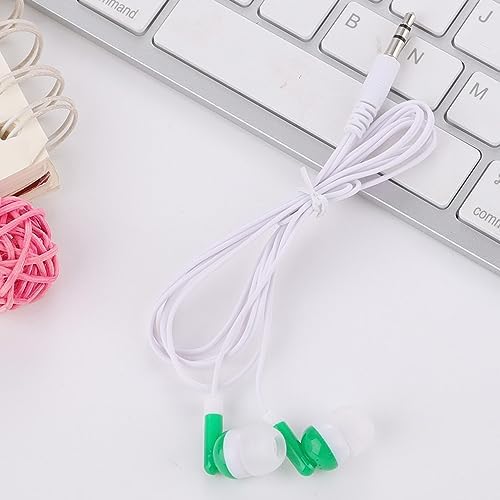 Vibrant Classroom Earbuds Bulk 30 Pack – Durable & Comfortable Kids Headphones in 8 Fun Colors for Enhanced Learning Experience, Perfect for Toddlers, Children & Adults with Volume Limiting Feature & Tangle-Free Design