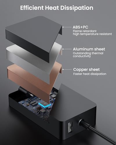102 W Surface Book 2 Charger for Microsoft Devices – Fast Intelligent Charging with 9.19 Ft Magnetic Cable & LED Indicator – Compatible with Surface Laptop Studio, Pro, Go, and More – Optimal Performance & Safety Features