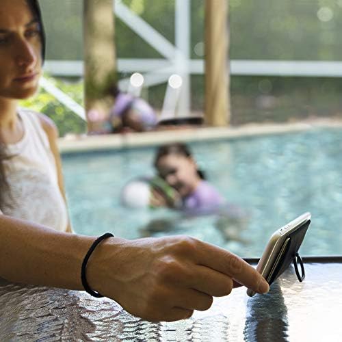 Gecko Universal Phone Ring Wallet – 360° Swivel Grip with Strong Adhesive for Credit Cards and Cash – Enhanced Stability and Comfort for Selfies, Videos, and Everyday Use – Compatible with All Cell Phone Models – Durable, Magnetic Mount Ready – Gray Finish – 90-Day Satisfaction Guarantee