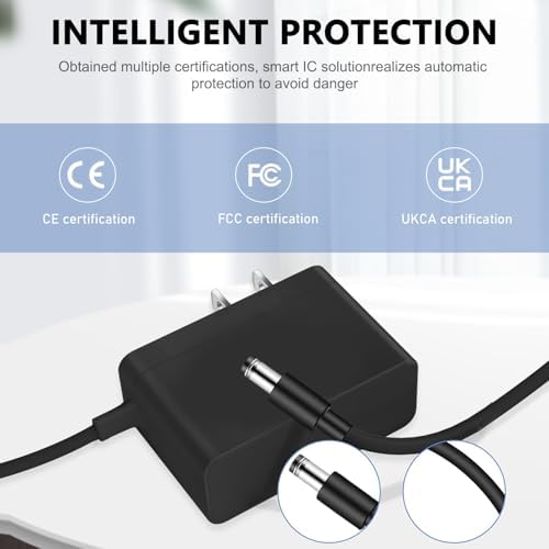 High-Performance 24 V Charger for Vybe Pro & Life Pro Sonic LX Massagers | Rapid Power Adapter for Seamless Deep Tissue Recovery | Lightweight, Durable, and Portable Essential for Enhanced Wellness Sessions