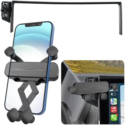 Elevate Your Drive: Premium Car Phone Holder Mount for Toyota BZ4 X (2023-2025) & Subaru Solterra – 360-Degree Adjustable Cradle for Safe Navigation & Hands-Free Calling – Effortless Installation & Sleek Interior Design