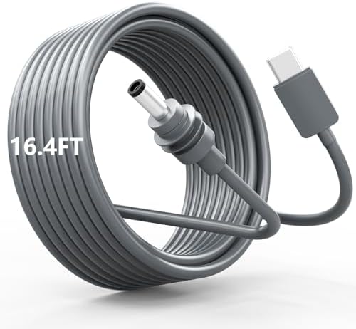 Starlink Mini 10 FT USB C to DC Power Cable – Portable Waterproof Charging Solution for Starlink Mini, Compatible with 100 W+ PD Chargers, Ideal for Outdoor Use and Remote Work, Enhanced Durability for Reliable Connectivity
