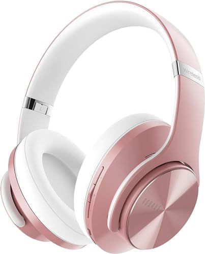 Transform Your Listening Journey with DOQAUS Over-Ear Bluetooth Headphones: 90-Hour Playtime, Tailored EQ Settings, and Superior Noise Cancellation for Unmatched Comfort and Audio Clarity in Music and Calls