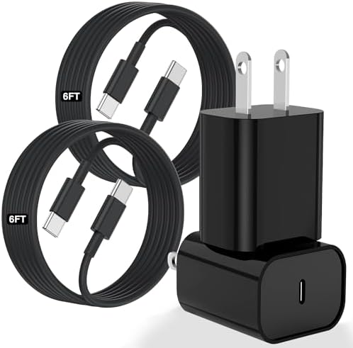 Ultra-Fast USB C Charger for i Phone 16 & 15 – 10 FT + 6 FT Long Charging Cables for i Pad Pro – Enhanced Compatibility with i Phone 15 Pro Max & 15 Plus – Sleek Air-White Design for Maximum Convenience and Efficiency – Perfect for Home, Office, and Travel Use – Experience Rapid Charging Performance and Unmatched Durability