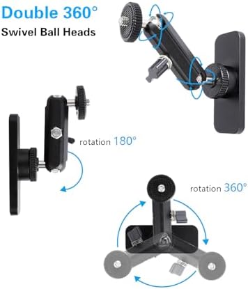 Ultimate 360-Degree Magnetic Phone Holder for Gym Lovers – Securely Mount Your 4.7-7 Inch Smartphone for Effortless Workouts and Home Use – Unmatched Stability and Versatility for Fitness Apps, Music, and Videos