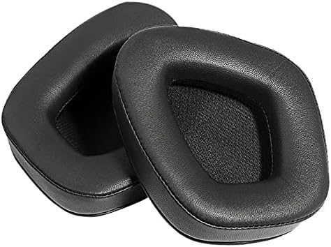 Upgrade Your Gaming with Premium Protein Leather Ear Pads for Corsair Void & Void PRO Headsets – Comfort, Durability, and Seamless Compatibility for Enhanced Audio Experience (Black Lambskin)