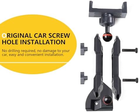 2024-2025 Jeep Wrangler JL Magnetic Phone Mount – Adjustable 360° Dashboard Cradle for Secure Navigation and Hands-Free Use – Sleek Black Finish for Enhanced Interior Style – Quick Installation for Optimal Driving Safety and Convenience