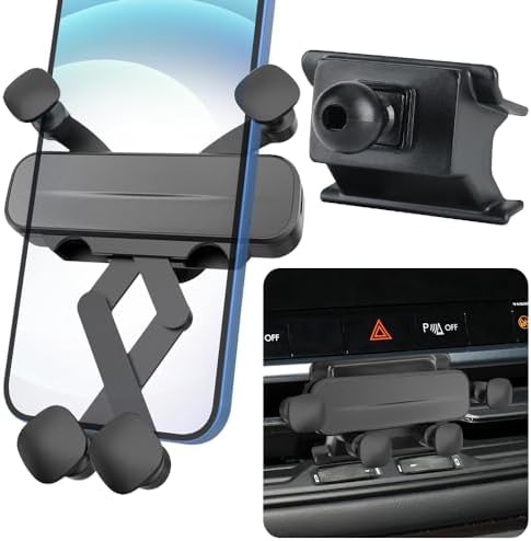Jeep Compass 2022-2025 Car Phone Holder Mount – 360-Degree Rotating Smartphone Bracket for Enhanced Driving Safety and Convenience – Easy Tool-Free Installation, Sturdy Grip, and Stylish Interior Accessory for Hands-Free Navigation