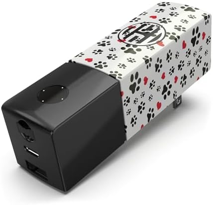 Ultra-Compact HALO Rapid Pack 5000 AC: Dual-Function Power Bank & Wall Charger with Fast USB-A & USB-C Ports | TSA-Approved Travel Essential for Multi-Device Charging | Smart Battery Protection & LED Indicators for Ultimate Convenience