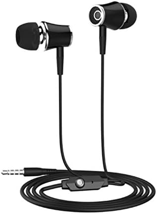 Accessonico Kindle Fire Compatible Earbuds – Premium Wired In-Ear Headset for HD 8, HD 10 Plus, and Android Phones – Exceptional Sound Quality, Ergonomic Design, and Tangle-Free Cable for Ultimate Comfort and Convenience