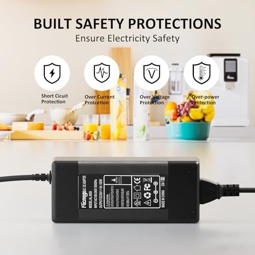 High-Performance 24 V 3 A Power Supply Adapter – Universal AC to DC Converter for LED Lighting & CCTV Systems, Dual Plug Compatibility (5.5 x 2.5 mm & 5.5 x 2.1 mm) – Reliable Switching Transformer with Safety Features for Optimal Device Functionality and Longevity