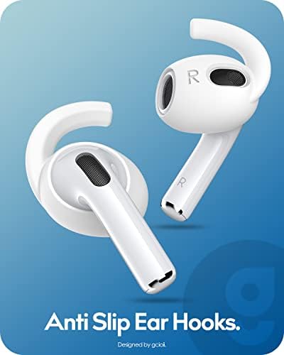 Translucent Silicone Ear Tips Covers for Air Pods 4 – 3 Pairs of Anti-Slip Sport Accessories for Optimal Comfort, Scratch Resistance & Secure Fit – Elevate Your Audio Experience with Premium Earbud Protection