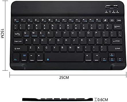 Portable Ultra-Slim Bluetooth Keyboard – Rechargeable Mini Wireless Typing Solution for i Pad, i Phone, Android Tablets and Smartphones – Enhanced Compatibility & Quick Response Keys – Perfect for On-the-Go Productivity