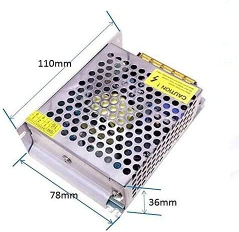PHEVOS 12 A 5 V Universal Power Supply Adapter – High-Efficiency AC to DC Transformer for Raspberry Pi, CCTV, LED Lighting & Computer Projects – Reliable Power Solution with Safety Features for Enhanced Device Performance and Versatile Applications