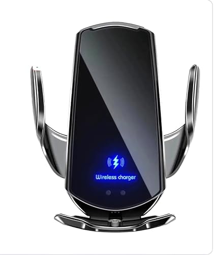 Revolutionary Magnetic Auto Car Mount Wireless Charger – 15 W Infrared Induction Power Station for i Phone, Samsung & Xiaomi – Ultimate Convenience & Enhanced Compatibility for Hands-Free Driving Experience